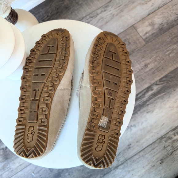 Coach Beige Suede Loafers - Picture 6 of 8